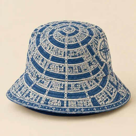 Canal Ring Bucket Hat — hat
