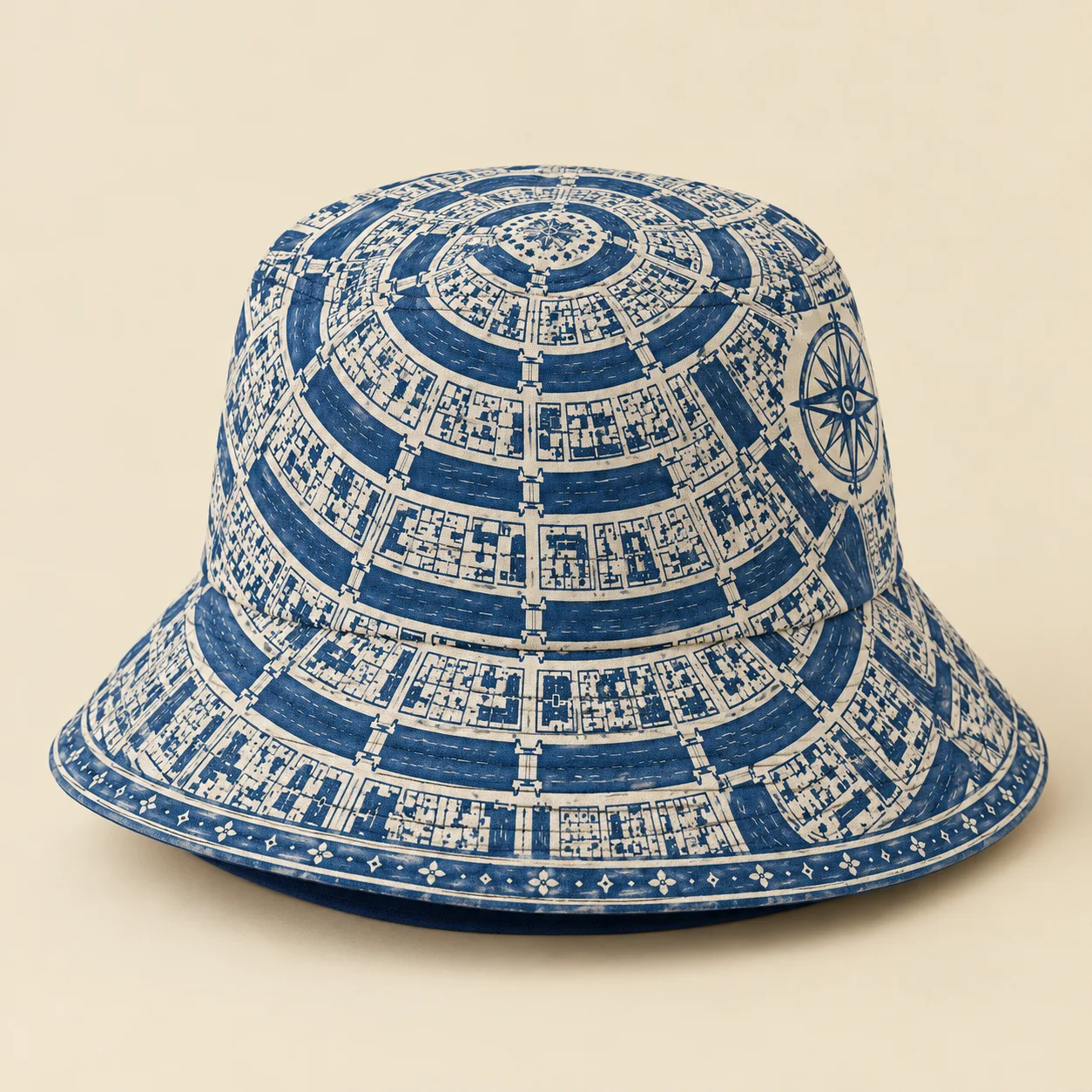 Canal Ring Bucket Hat, trekvartprofil