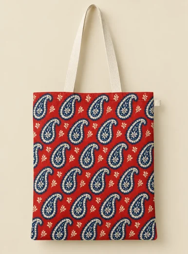 Ember Paisley Tote — tote