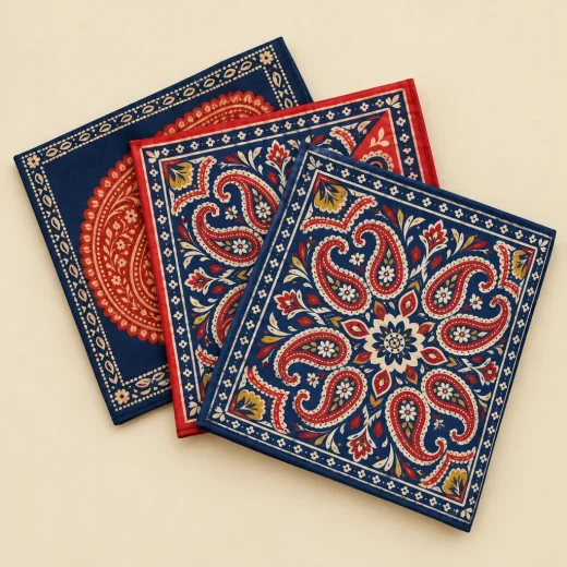Red & Indigo Trio — stack