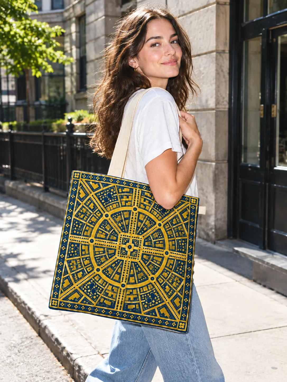 Ring Road Tote, worn